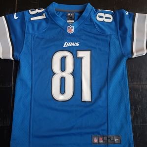 Boys NFL Jersey - Lions (Johnson #81)